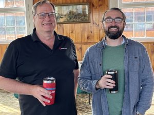 Founder, Michael Sigourney (left) and President & CEO, Richard Grundy